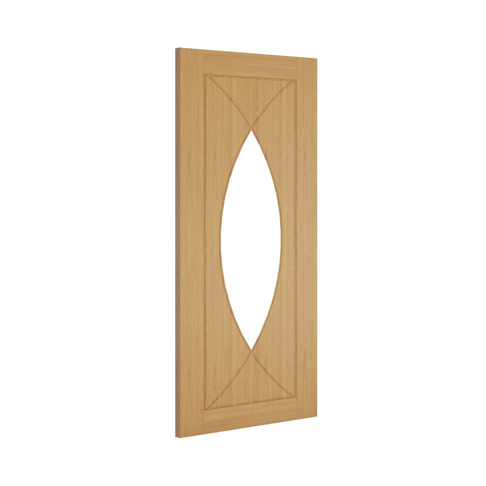 Amalfi Prefinished Oak Glazed Interior Door