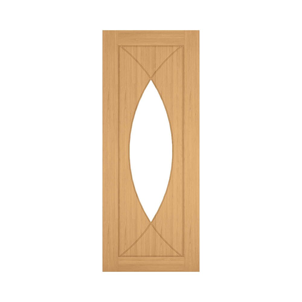 Amalfi Prefinished Oak Glazed Interior Door