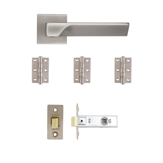 Athens Latch Kit Satin Nickel