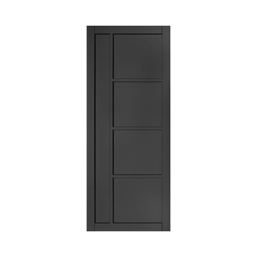 Brixton Prefinished Black Interior Door