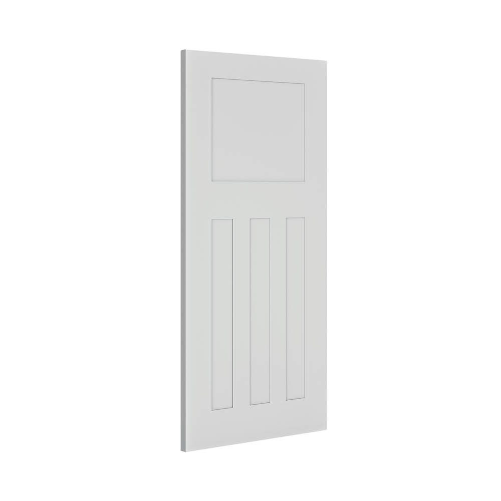 Cambridge White Primed Fire Door