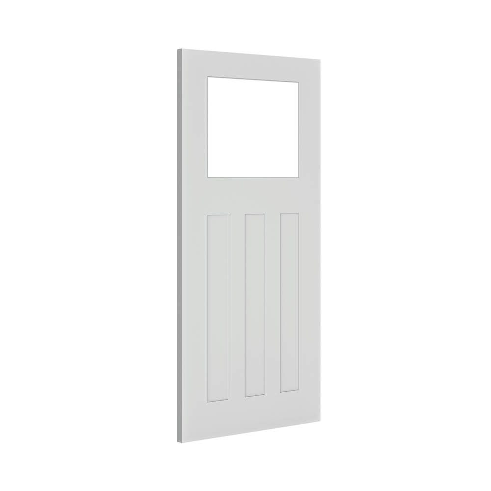 Cambridge White Primed Glazed Interior Door