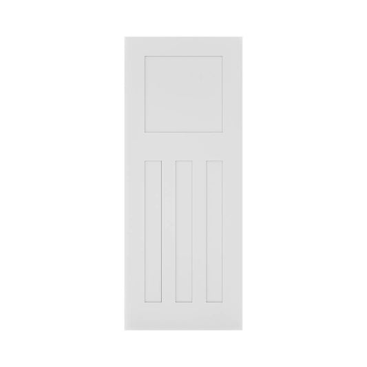 Cambridge White Primed Fire Door