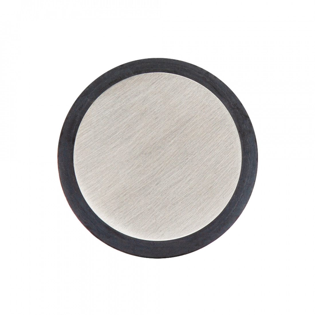 Collared Door Stop Satin Stainless Steel