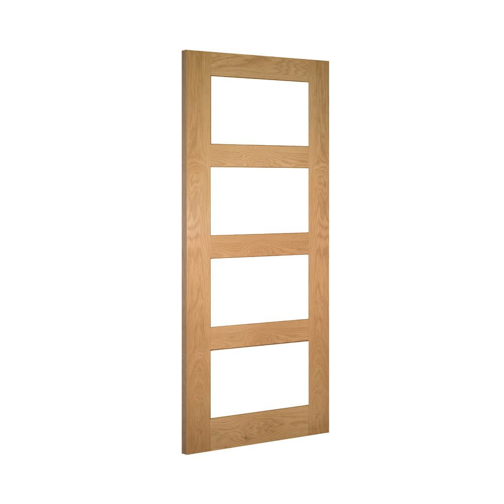 Coventry Prefinished Oak Glazed Interior Door