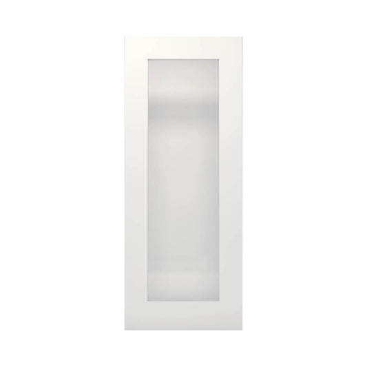 Denver White Primed Frosted Glazed Interior Door