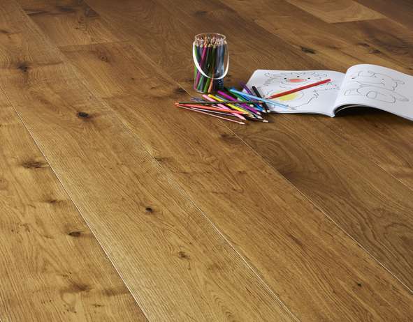 Smoked/UV oiled Balmoral Colours French Oak Flooring