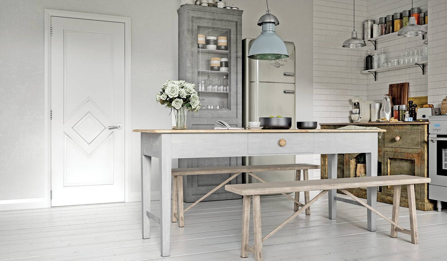 Ascot White Primed Interior Door