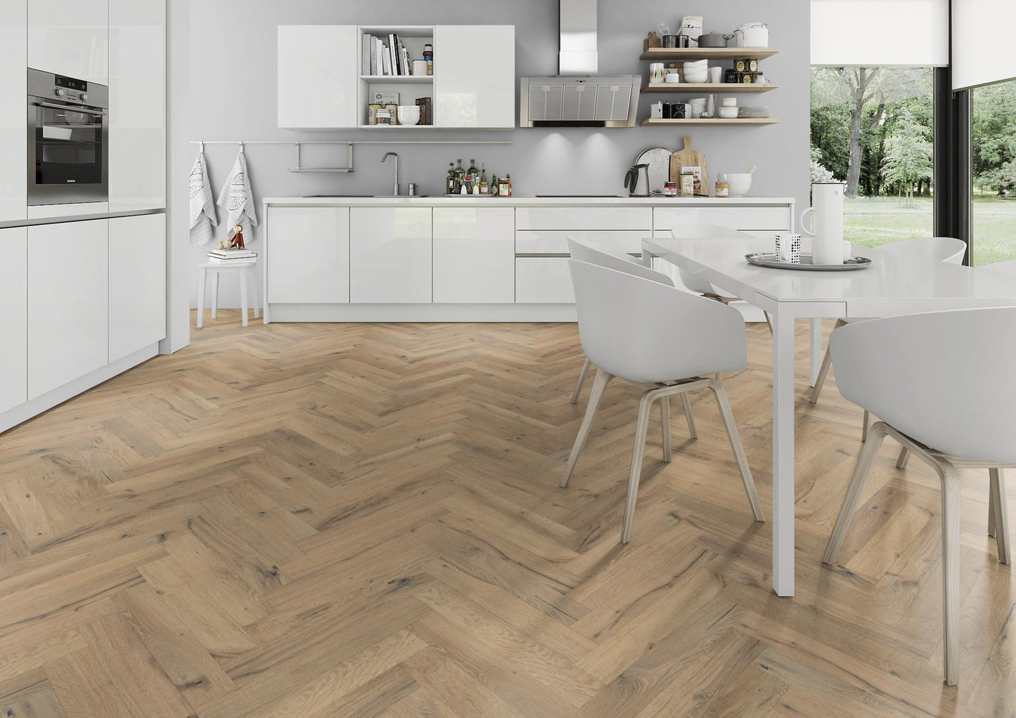 Sienna Florence Oak Herringbone