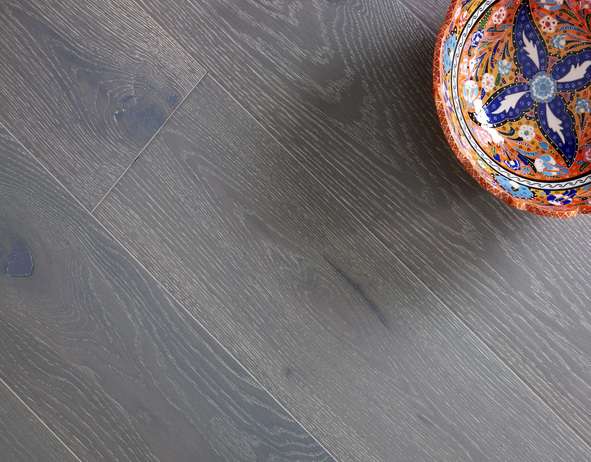 BENTON Brushed Grey Limed Flooring