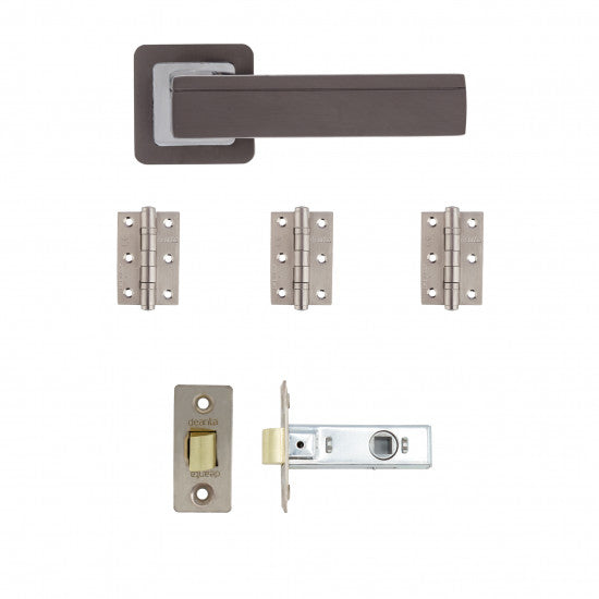 Invictus Latch Kit Matt Satin Black Finish