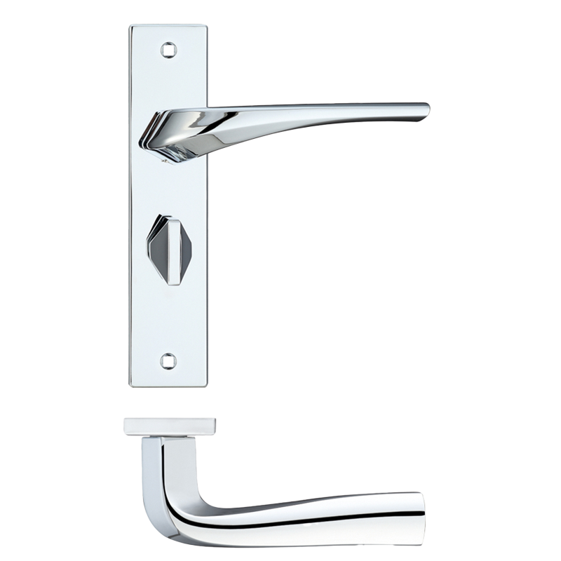 Ironmongery Dorado Polished Chrome Tone Privacy Handle Hardware Pack.png