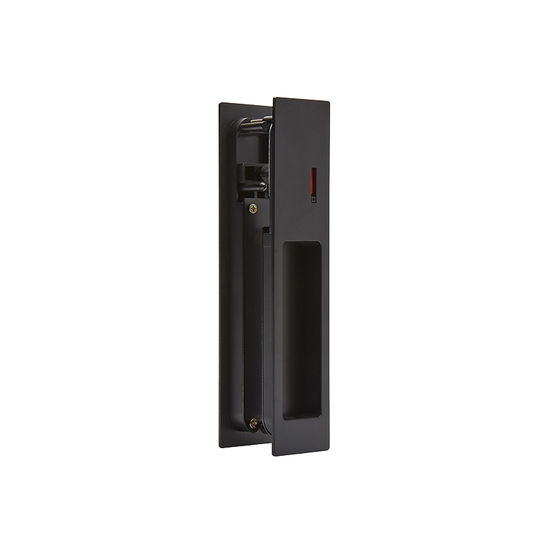 Ironmongery Gemini Matt Black Pocket Door Privacy Sliding Lock.png
