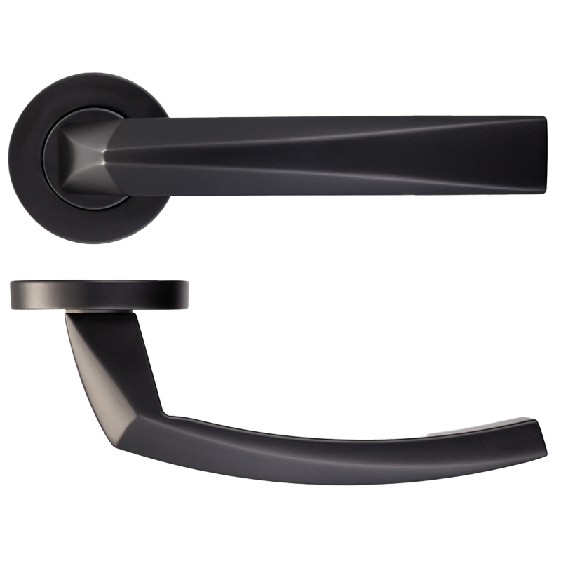 Ironmongery Hercules Matt Black Handle Hardware Pack.png