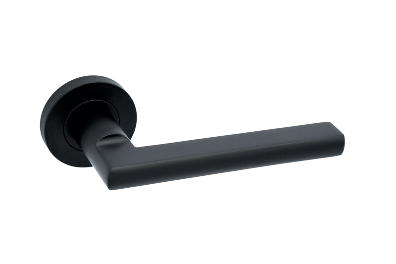 Ironmongery Milan Matt Black Privacy Handle Pack.png