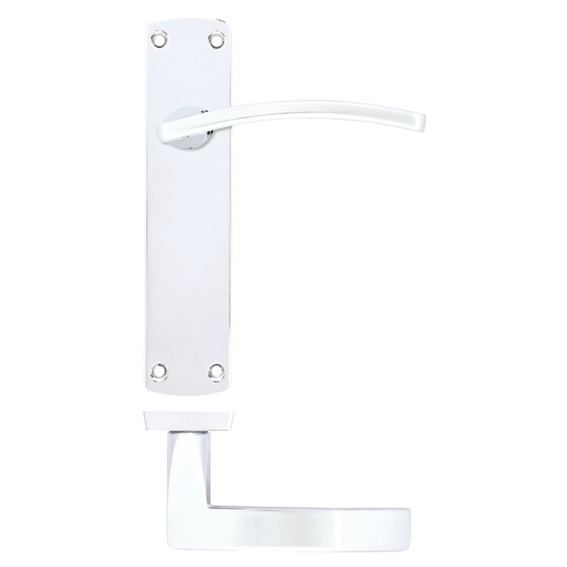 Ironmongery Oxford Polished Chrome Tone Privacy Handle Pack.png