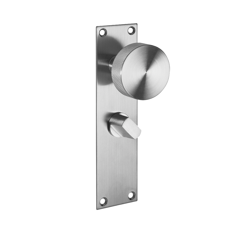 Ironmongery Zermatt Satin Stainless Steel Tone Privacy Handle Hardware Pack.png