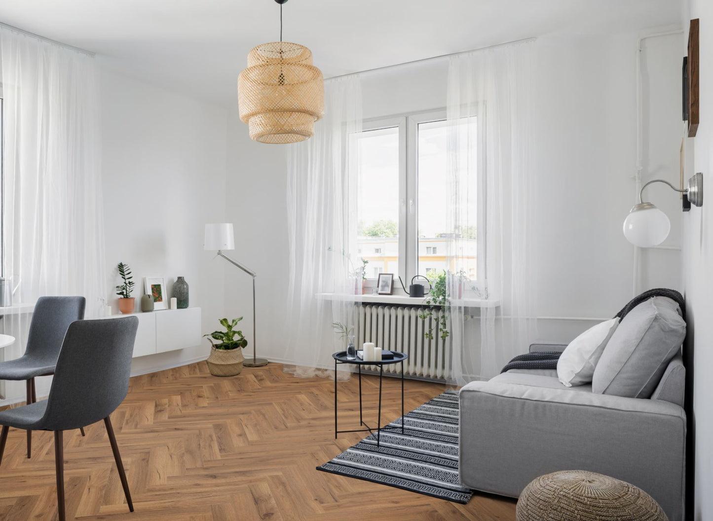 Lignum Fusion Premium Oak Robust Fumed Herringbone
