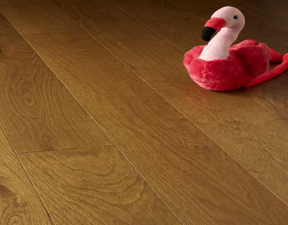 Smoked Stain UV Oiled Flooring