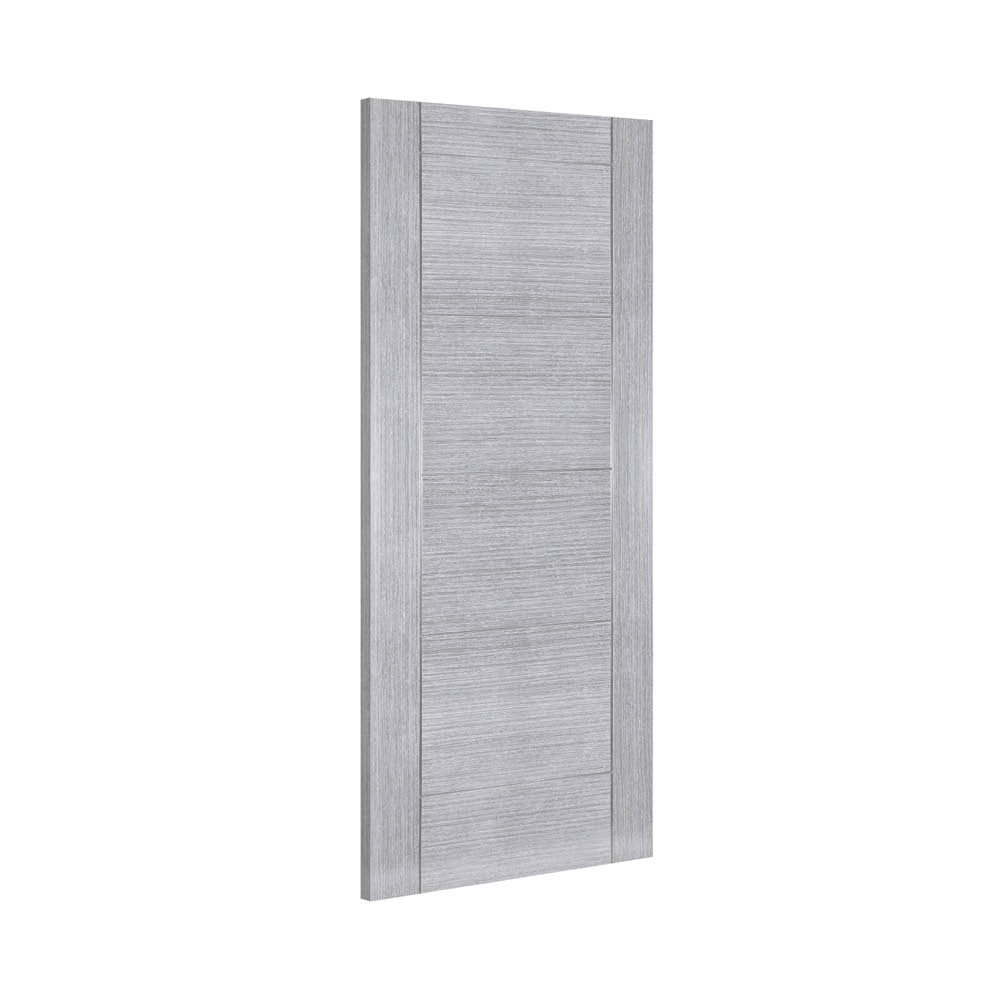Montreal Prefinished Light Grey Ash Fire Door