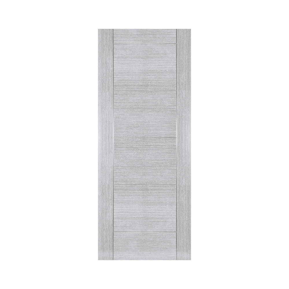 Montreal Prefinished Light Grey Ash Fire Door