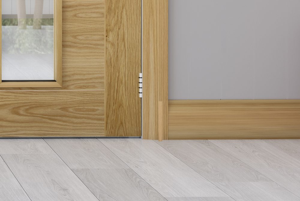 Oak Half Splayed Skirting & Architrave