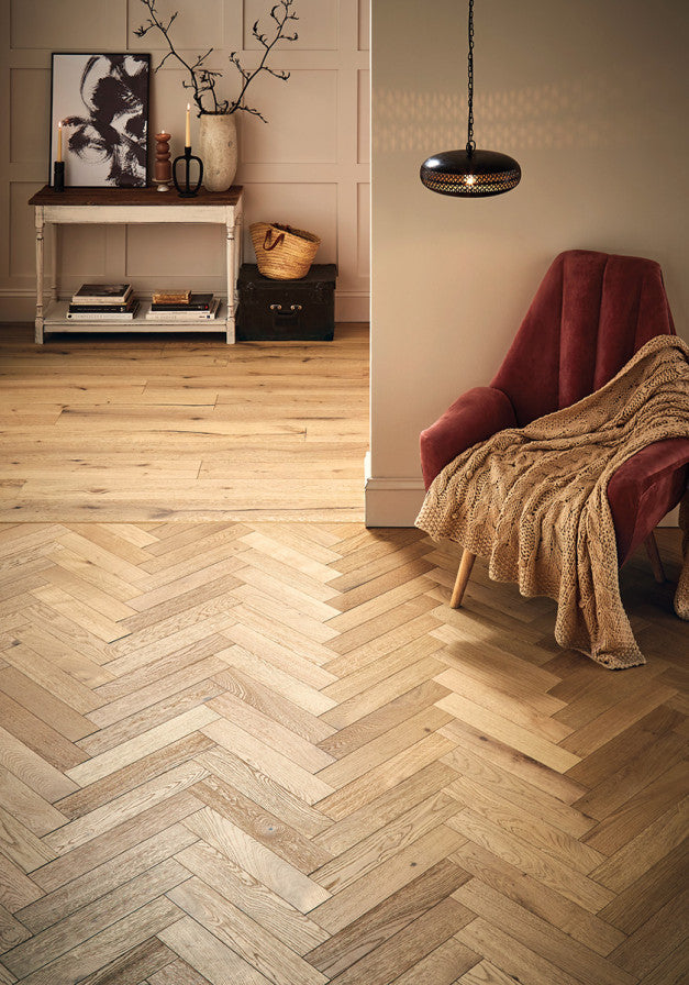 Nanzen Oak Block 0.648m2 Flooring Pack