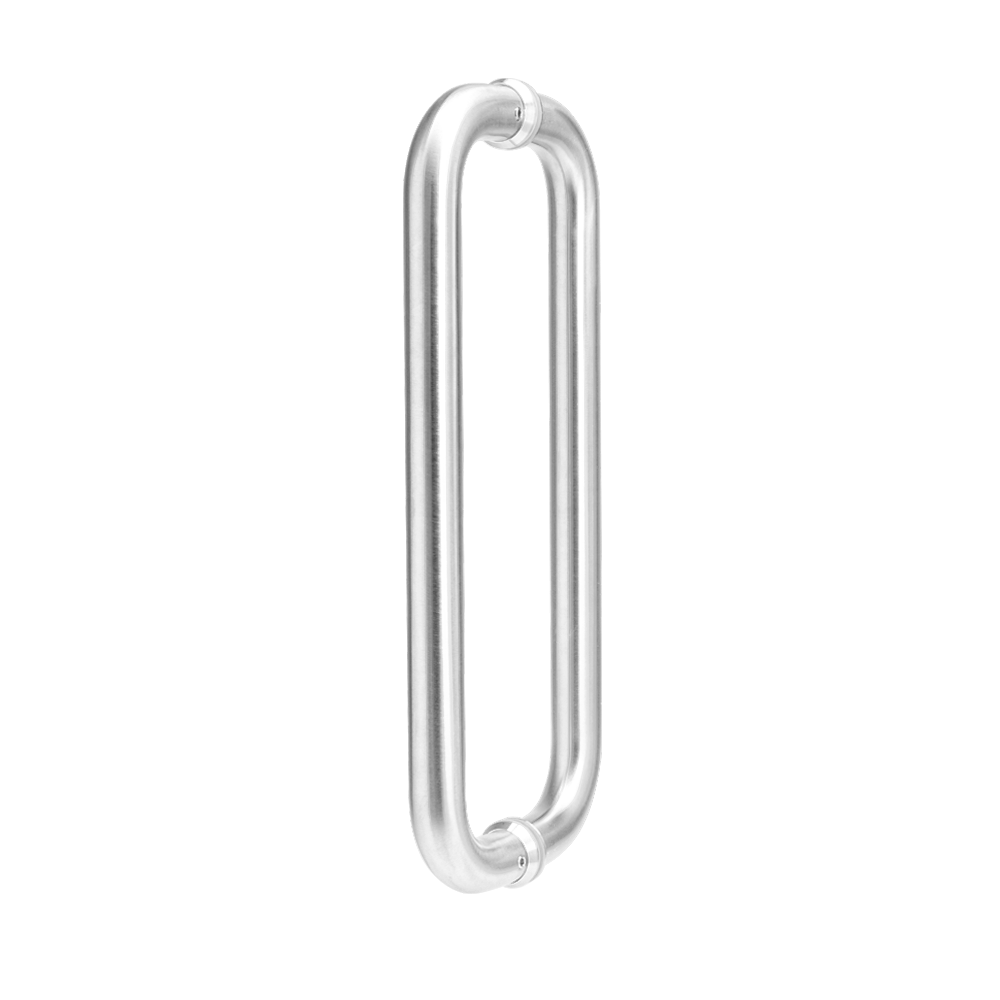 D-Pull Handle (Pair) Dia 22mm / 65*322mm (each) Satin Stainless Steel Finish Back to back fixing
