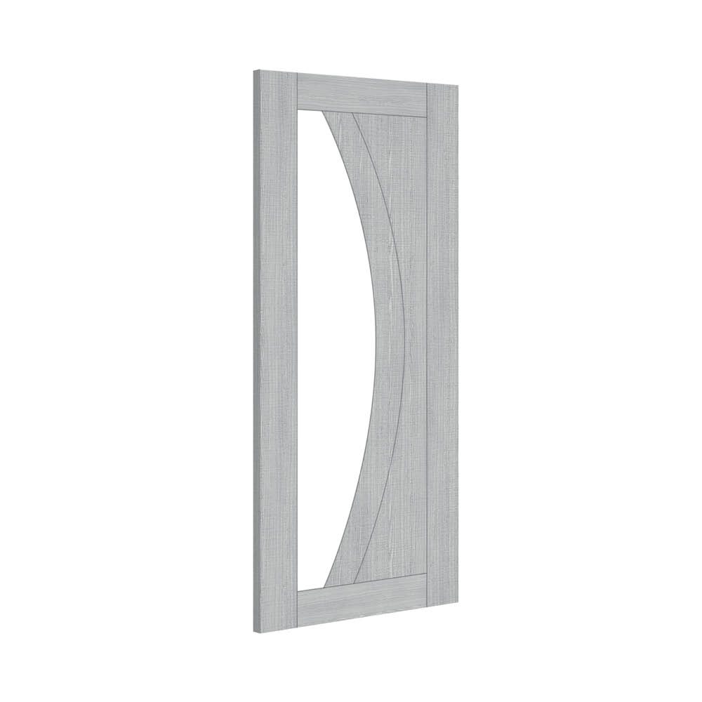 Ravello Prefinished Light Grey Ash Glazed Interior Door