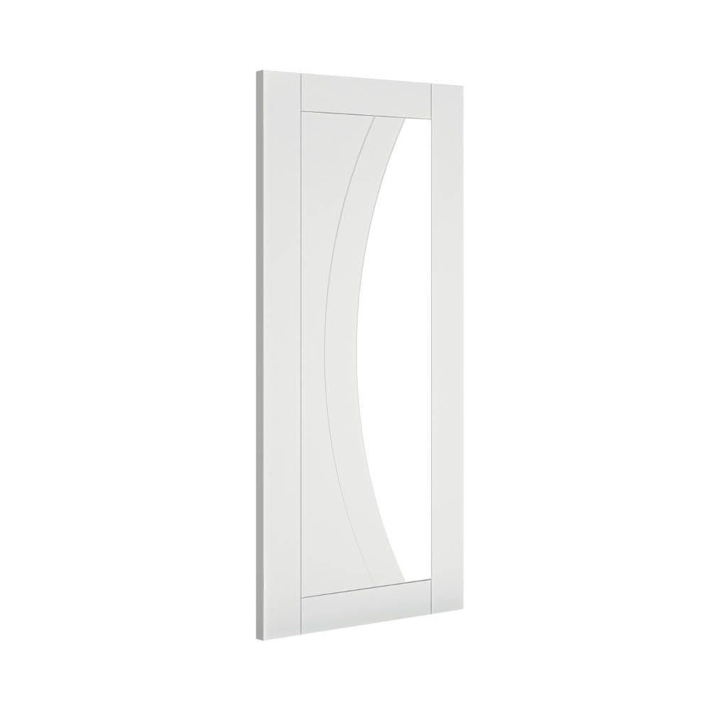 Ravello White Primed Glazed Interior Door