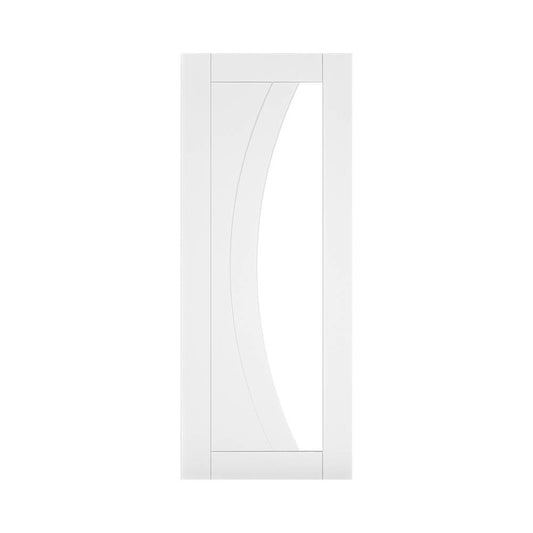 Ravello White Primed Glazed Interior Door