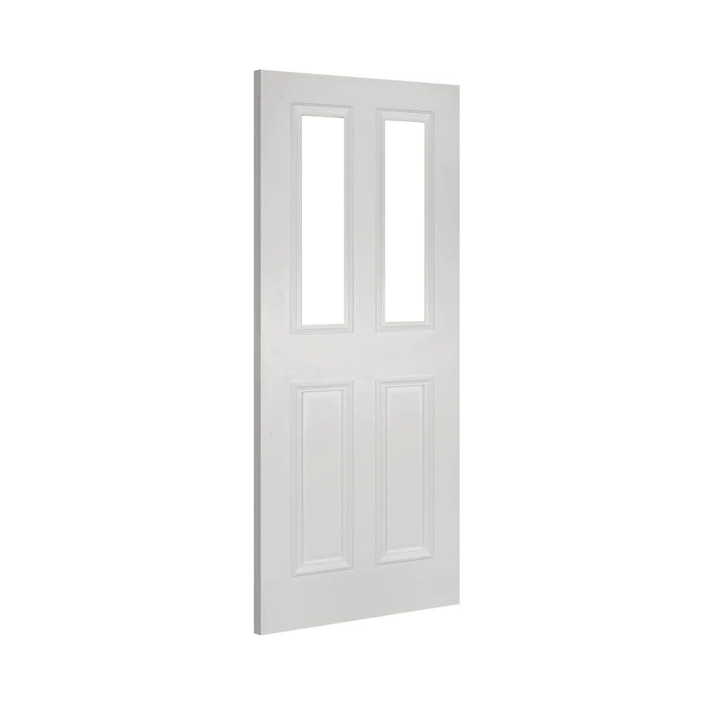 Rochester White Primed Glazed Interior Door