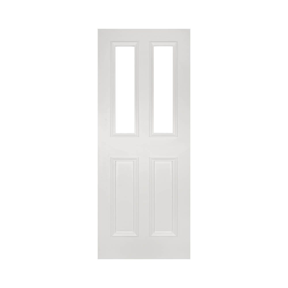 Rochester White Primed Glazed Interior Door