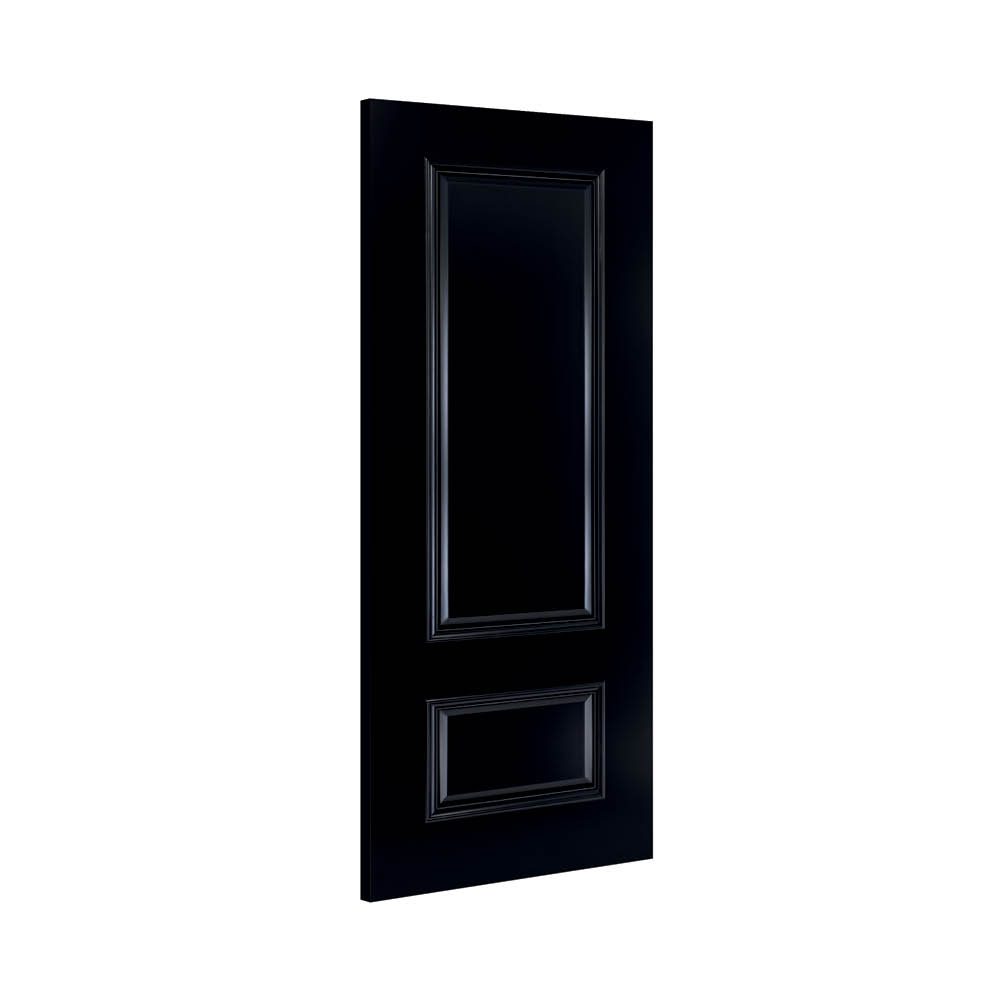 Sandringham Black Prefinished Interior Fire Door