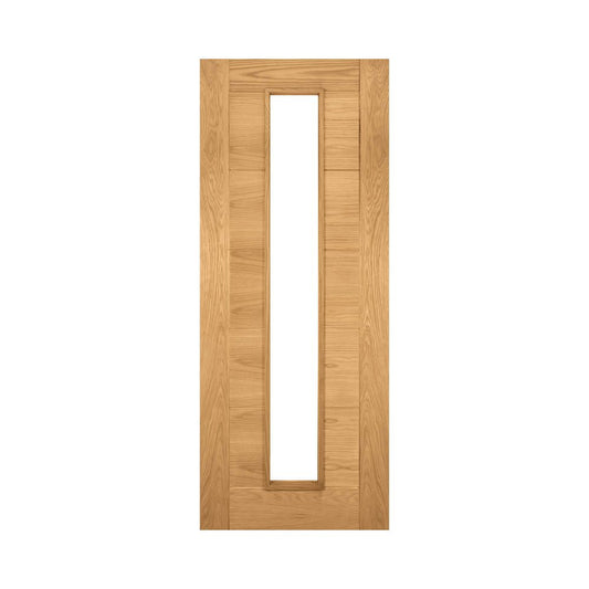 Seville Prefinished Oak Glazed Fire Door