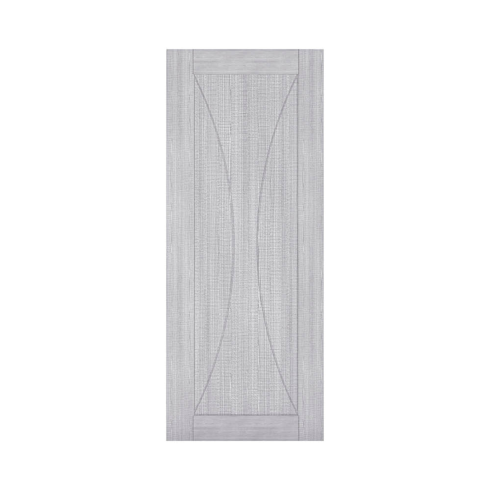 Sorrento Prefinished Light Grey Ash Fire Door