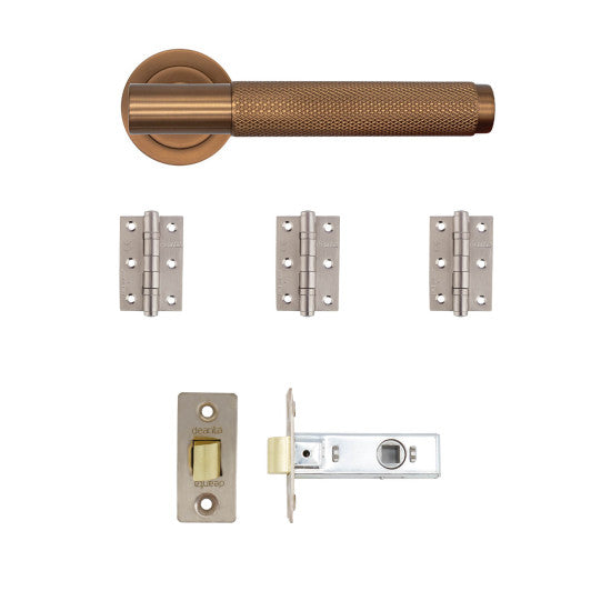 Sparta Latch Kit Dark Rose Gold