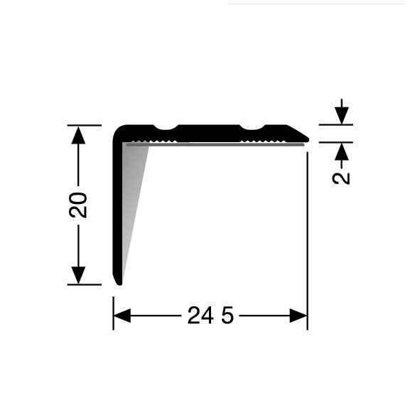 QA 20mm Stair Nosing