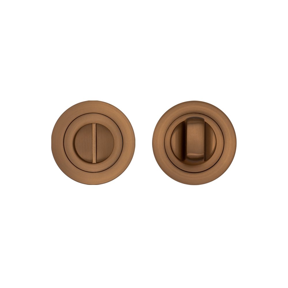 Thumb-Turn Lock – Round Dark Rose Gold