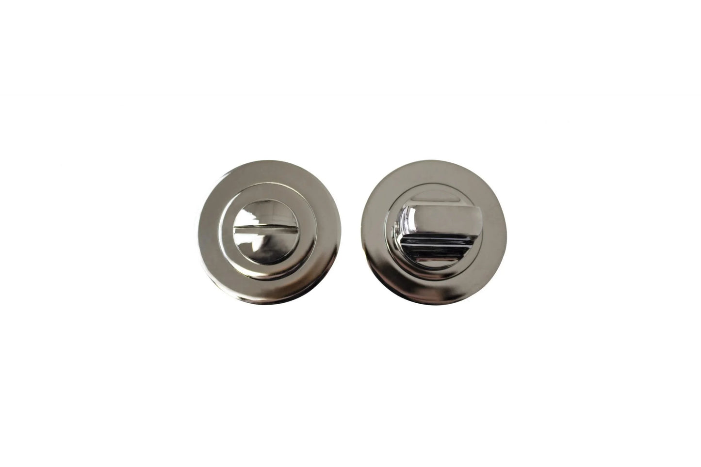 Thumb-Turn Lock – Round Polished Chrome