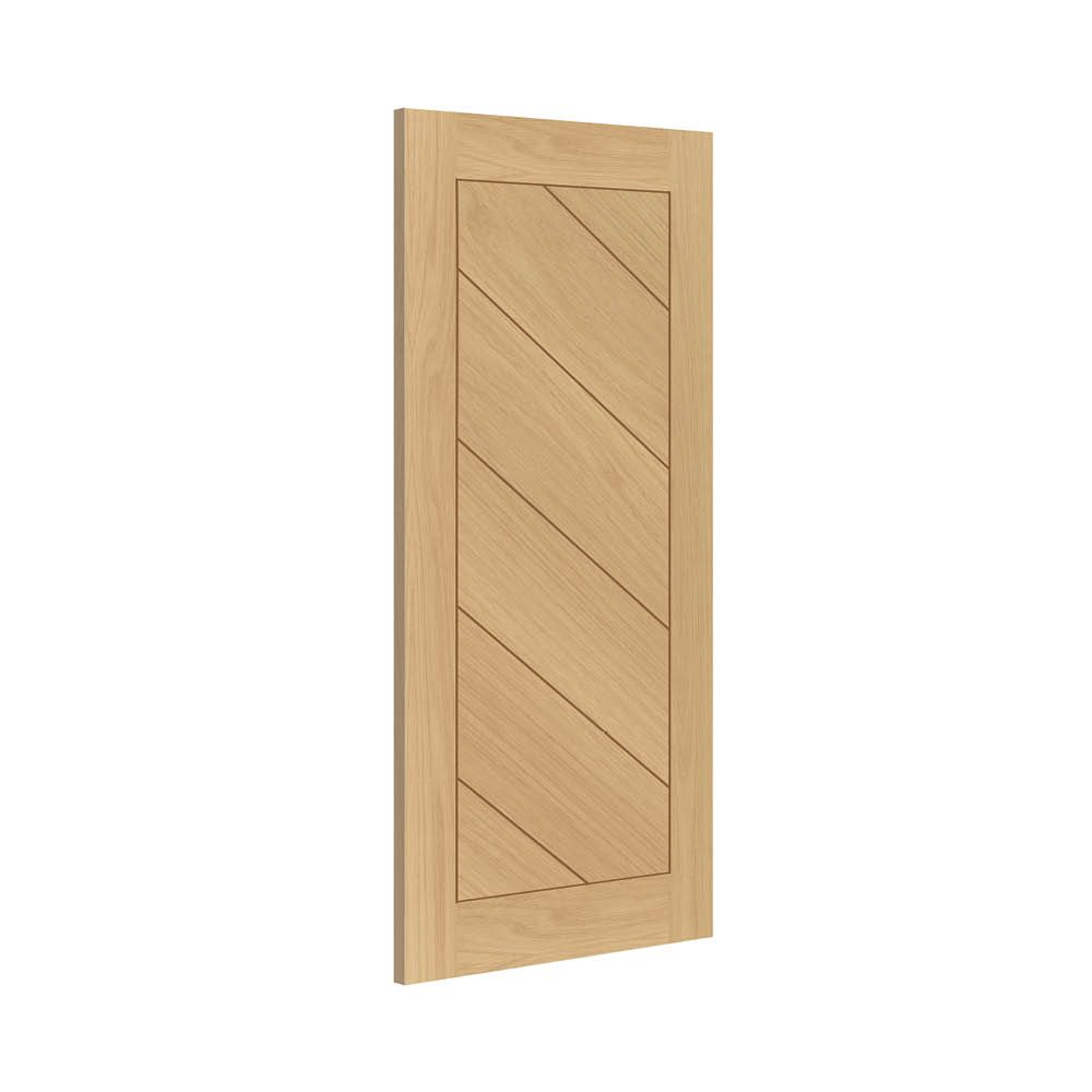 Torino Prefinished Oak Fire Door