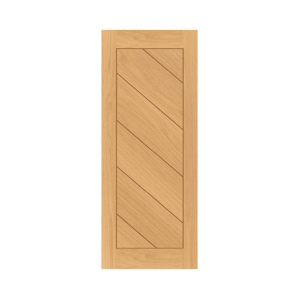Torino Prefinished Oak Interior Door