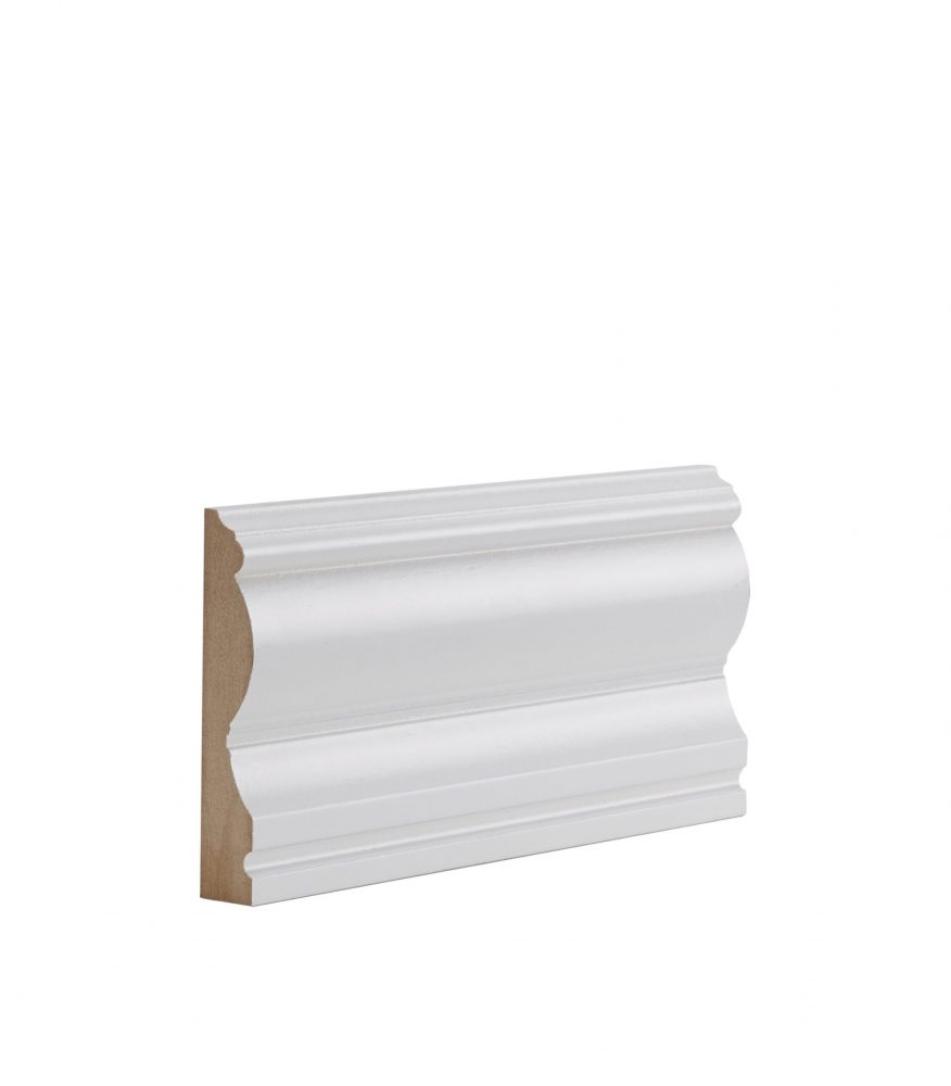 White Primed Victoriana Skirting & Architrave