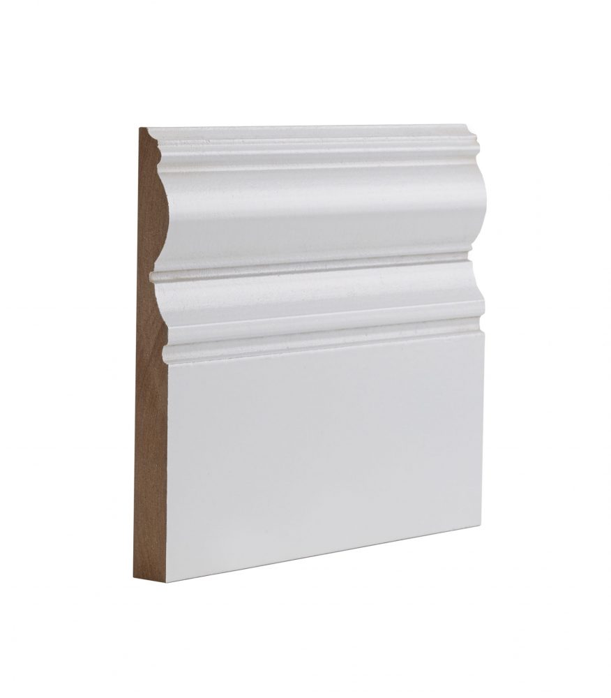 White Primed Victoriana Skirting & Architrave