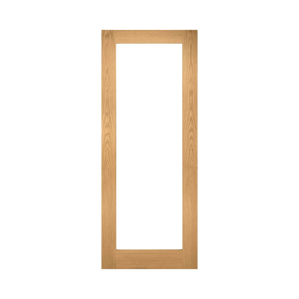 Walden Unfinished Oak Glazed Interior Door