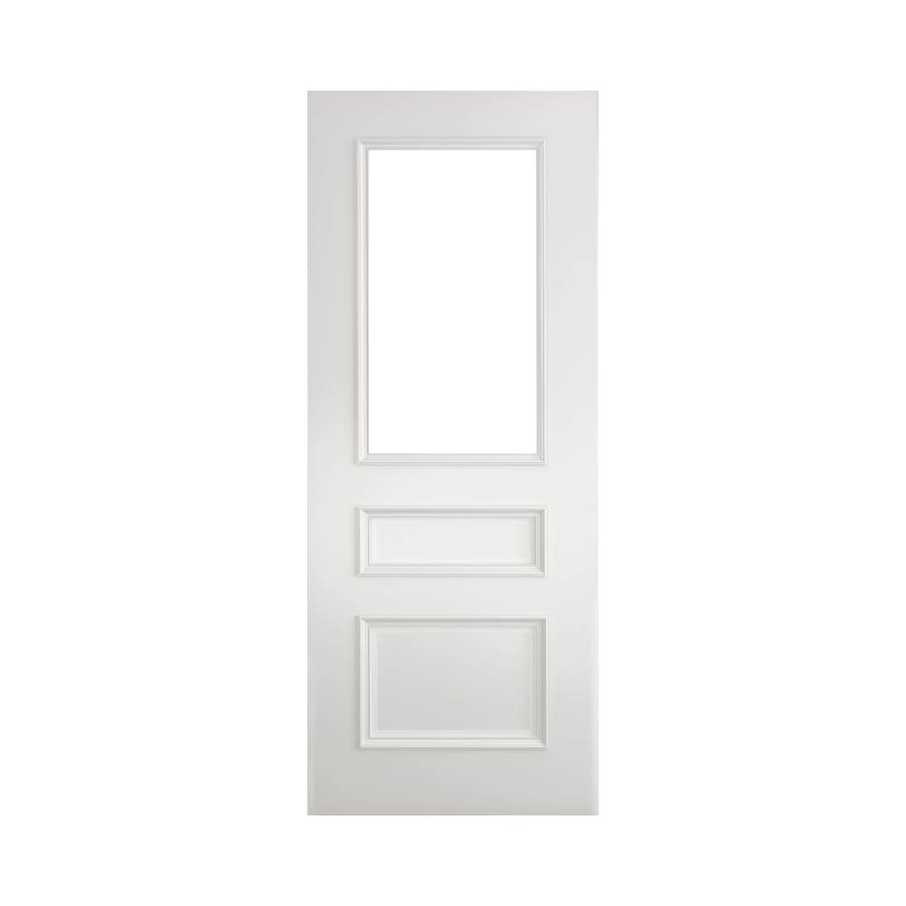 Windsor White Primed Glazed Interior Door