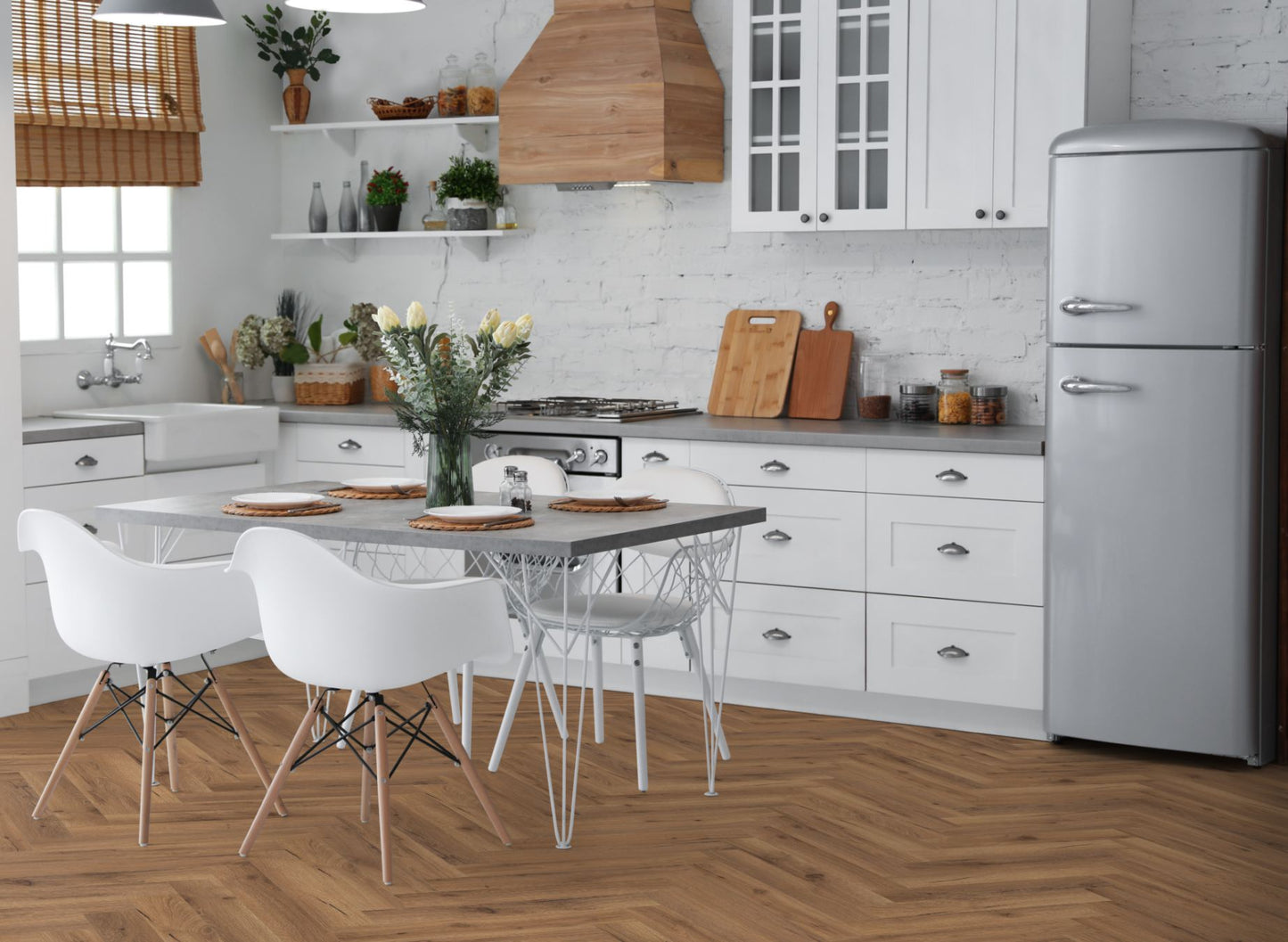 Lignum Fusion Premium Oak Robust Fumed Herringbone
