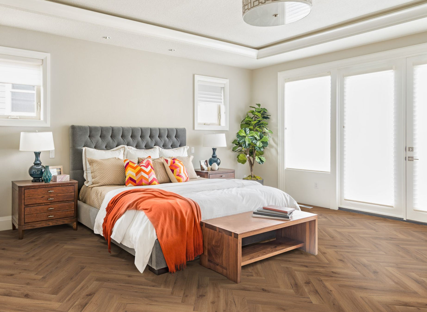 Lignum Fusion Premium Oak Robust Fumed Herringbone