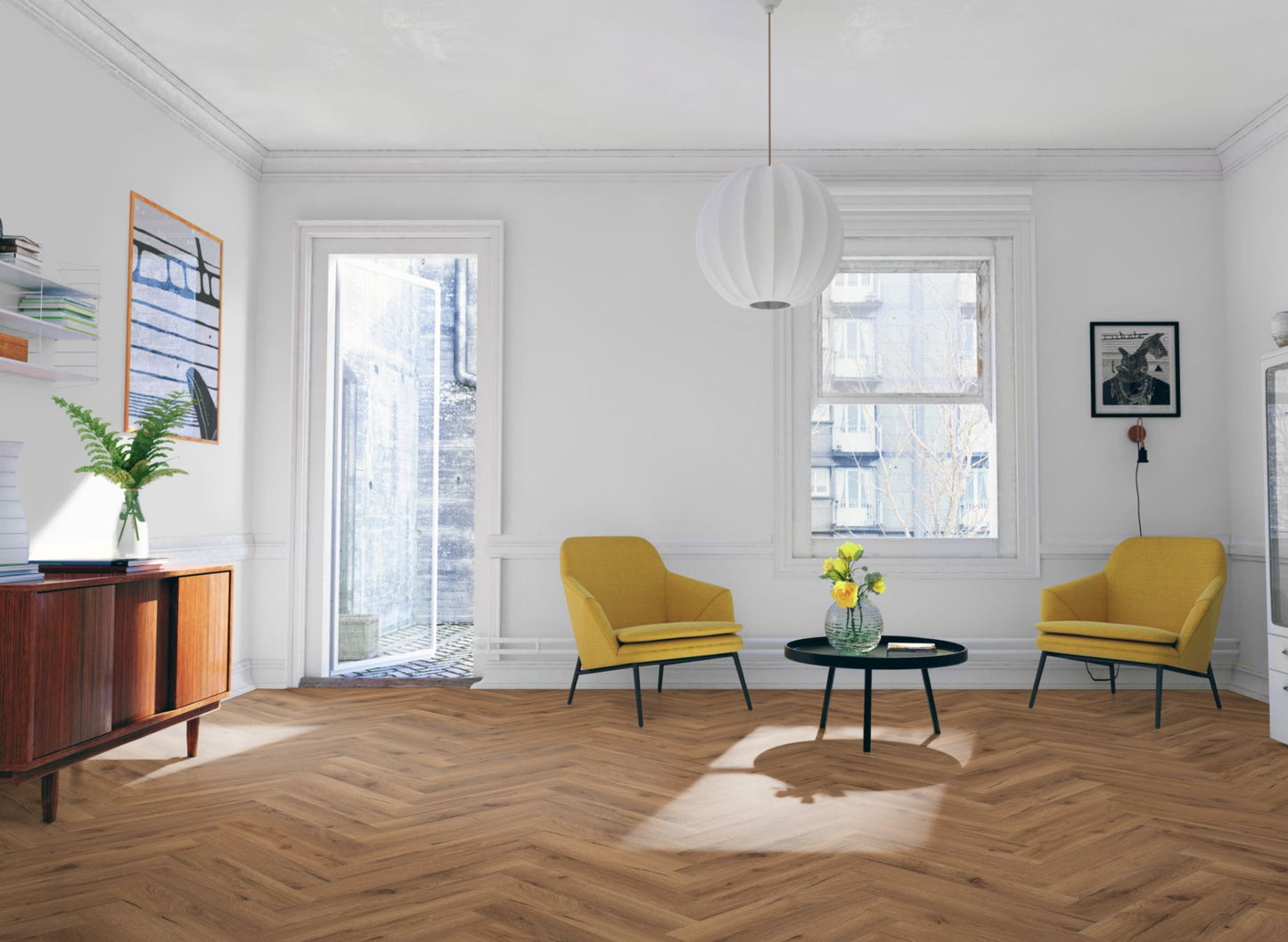 Lignum Fusion Premium Oak Robust Fumed Herringbone