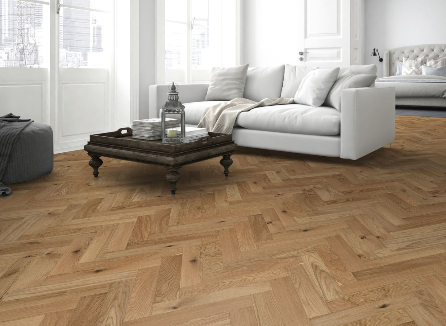 Lignum Strata Herringbone Oak Natural